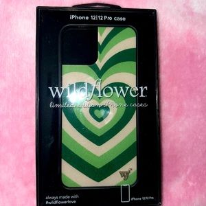 iPhone 12 matcha latte wildflower case 🍵